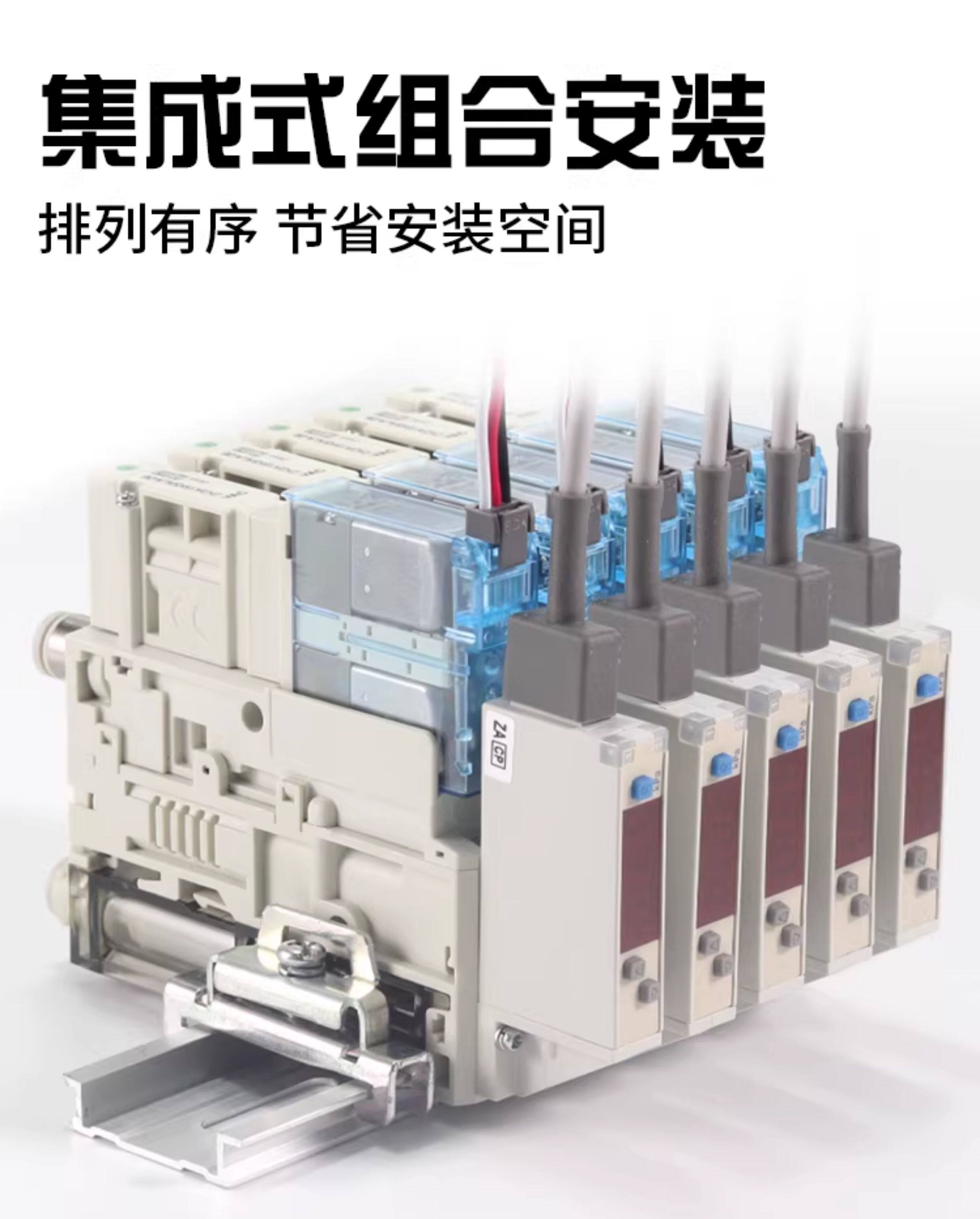Вакуумные генераторы 替smc集成式真空发生器zk2a07k5ala-06吸破一体负压阀a10/a12/a15 ZPCAC
