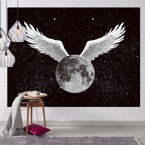 ins tide card hanging cloth mesh red live background cloth wall decoration tapestry table cloth shooting cloth bedroom dormitory wall blanket