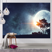 Net Red New Beach Pinewood pins Tapestry Living Room Bedroom Decorated Dorm Wall Wall Hanging Fabric Red Photo Background Cloth