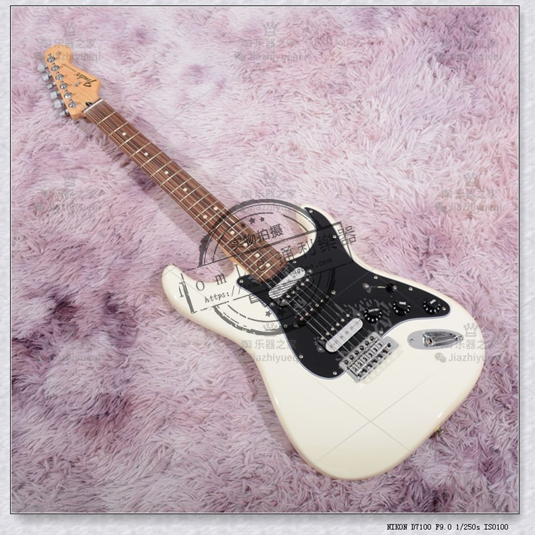 Spot discount Fender Fender STD STRAT HSH RW OWT single shake electric guitar 014-9200