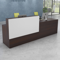 Corporate office front desk desk desk simple modern bar custom Atmospheric counter desk desk fashion