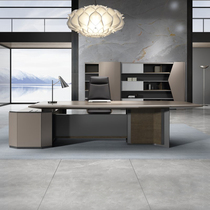 Office Furniture Boss Table Presidents Table Minimis Modern-day Chairman Big Bandai Light Extravagant Desk Chair Combinations