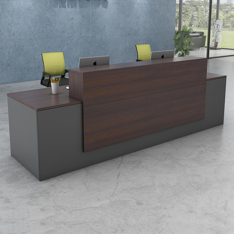 Corporate Office Front Desk Reception Desk Brief Brief Modern Bar Customised Atmosphere Counter Service Desk Fashion