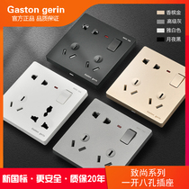 Switch socket panel walls porous home 10A concealed 86 opened three or four 5 five or six 7 seven or eight 9 ninety hole