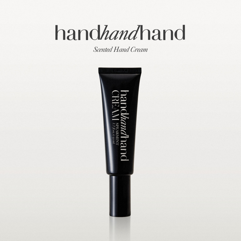 Handhandhand Three-Hand Fragrance Hand Cream Sandalwood Smoke Ash Green Mint Leaf Refreshing Fragrance Gift for Girls