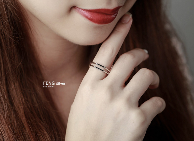 Bague mixte en Argenterie - Ref 3088468 Image 25