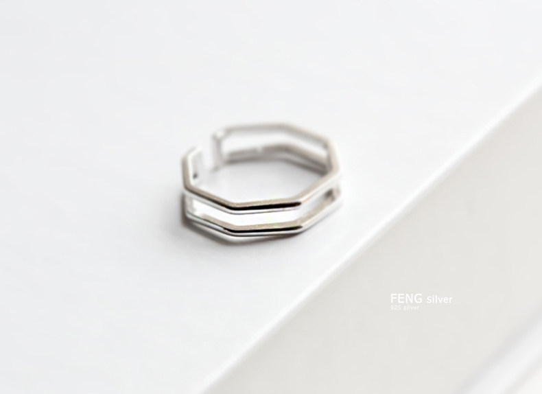 Bague mixte en Argenterie - Ref 3088468 Image 10