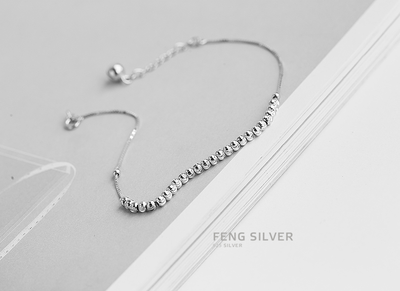 Bracelet de cheville Femme en Argenterie - Ref 3101723 Image 10