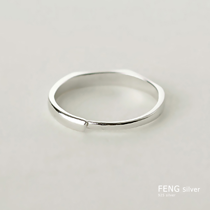 Bague mixte en Argenterie - Ref 3089448 Image 3