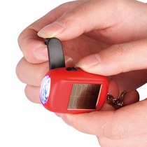 sorbo mini flashlight keychain Household emergency lighting small flashlight Solar hand charging