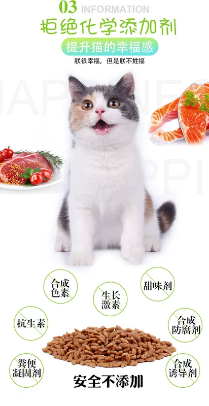 Chất diệp lục thức ăn cho mèo 10 kg 5kg cá biển hương vị thức ăn cho mèo mèo gói thực phẩm mèo thức ăn chính hơn 20 tỉnh thức ăn cho mèo ta