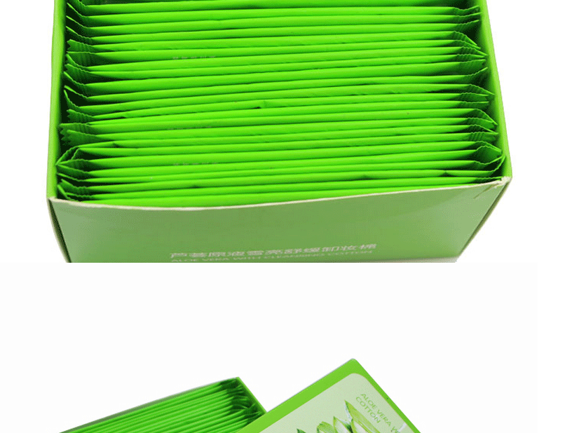 Old Beekeeper Aloe Vera Remover Khăn lau cá nhân đóng gói 38 lớn Cleansing Cotton Deep Cleansing Wipes tẩy trang svr