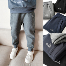 Boomer Boy Sports Sweatpants Spring Autumn Children Closets Pants Foreign Air Trendy Chic CUHK Scouts For More Size Casual Pants