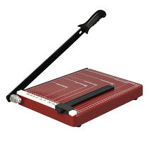 Paper cutter small A4 manual paper cutter a5 paper cutter mini wooden steel photo paper cutting knife photo paper cutter cutting A3 multifunctional guillotine office cutting paper artifact