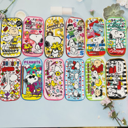 5-Pack 8*18 Mini Cartoon Cute Long-Shaped Towels Pure Cotton Small Towels Children's Small Hand Towels Baby Mouth Wipes