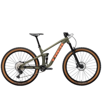 TREK TOP FUEL 8 lightweight fast-cushioning soft-tail full-suspension competition-level mountain bike