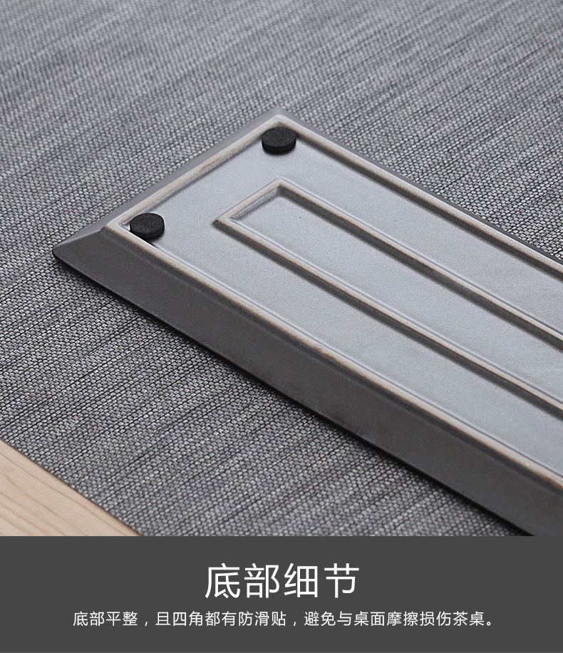 TaoZi coarse pottery tea tray in the small pot bearing small dry sea terms ceramic tea set tea set kung fu tea package tray