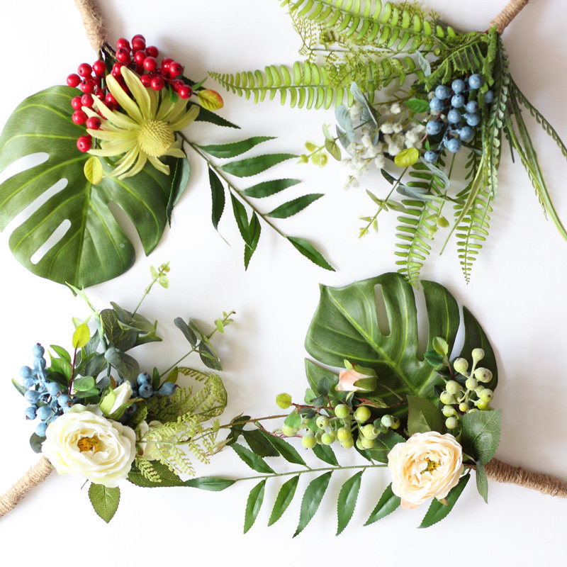 Forget a Turtle leaf rose berry simulation flower bouquet bride bride bride bride with flowers and wedding bride photo gallery