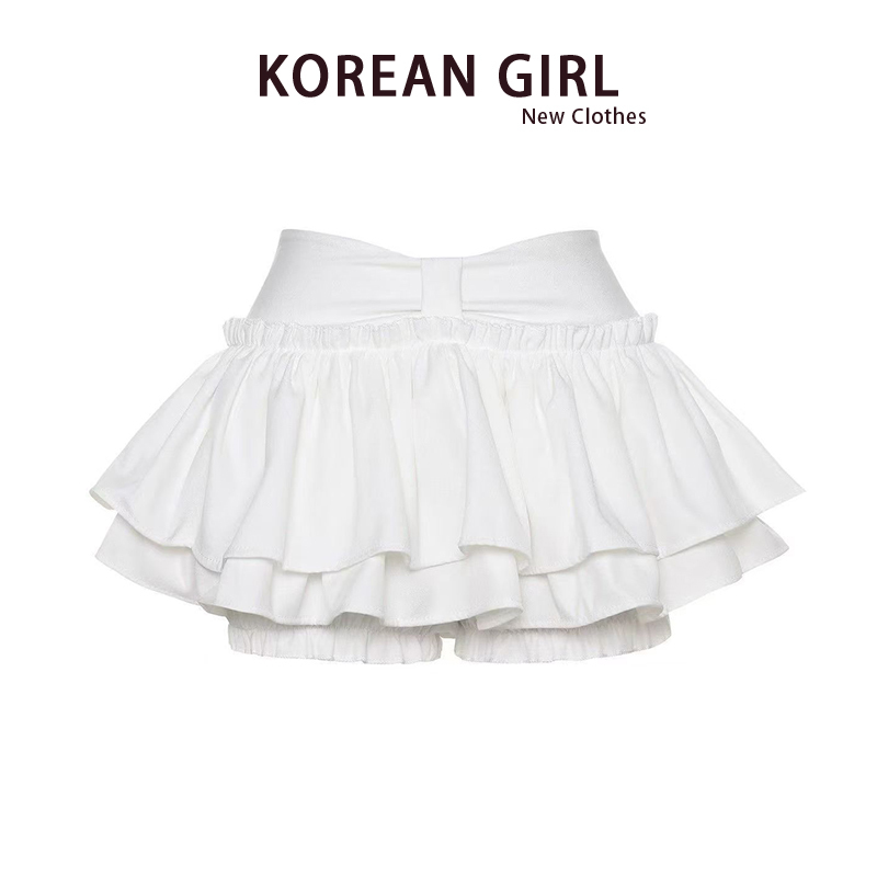 Ballet-Style White Skirt for Women, Early Spring New Style, Pure and Sexy, Puffy Cake Skirt, Petite A-Line Mini Skirt
