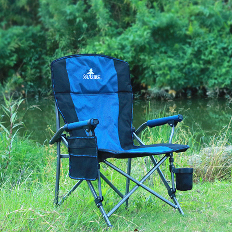 Sule Outdoor folding chair Raft Fishing export Canvas sketching Portable stool Simple backrest Beach car camping