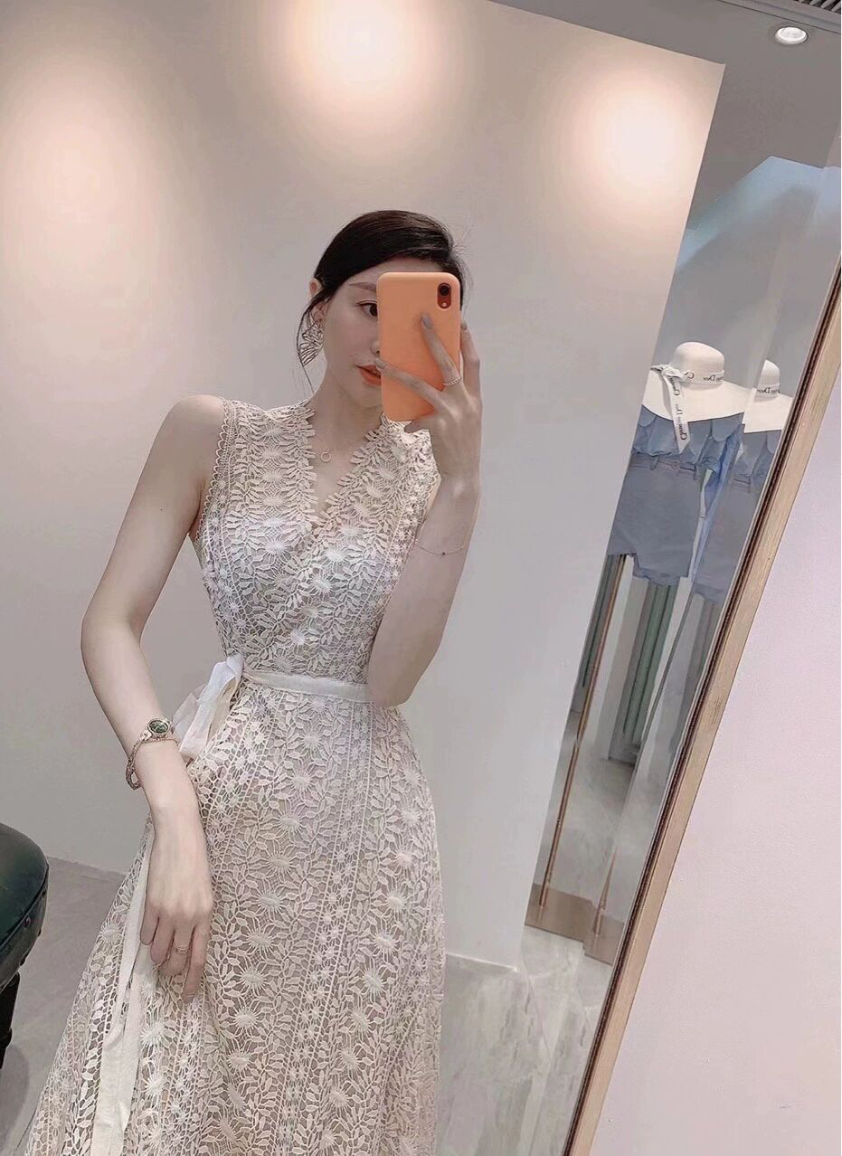 C8806 2160K VÁY ĐẦM LIỀN THÂN NỮ JIARELA MÙA HÈ THỜI TRANG NỮ REN G05 SẢN PHẨM MỚI
