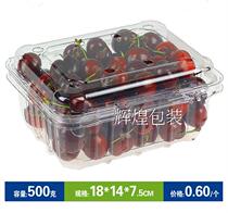 500 gr Loaded Strawberry Cart Centiberry Cherry Packaging Box Transparent Fruit Box Disposable Dining Box Fruit And Vegetable Box