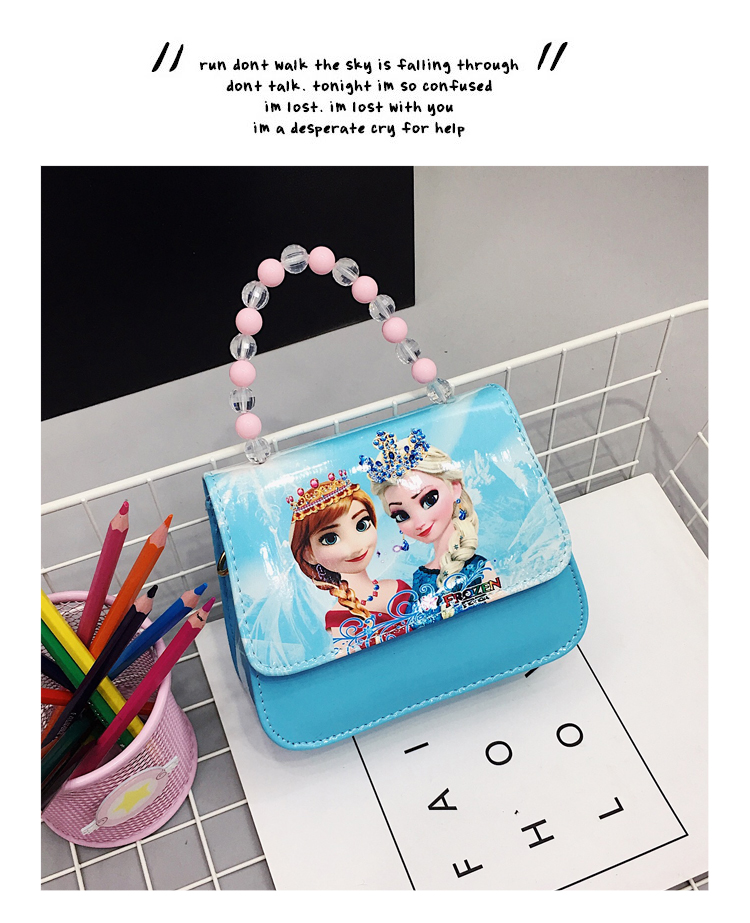 Túi mới dành cho trẻ em Frozen Công chúa thời trang Túi bé gái Túi mini Messenger Tote bé dễ thương - Túi bé / Ba lô / Hành lý túi đeo chéo trẻ em