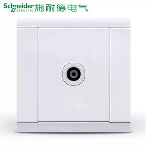 Schneider Switch Socket A5 Series Series White Single-Connection ОДИН-CABLE TV SOCKET