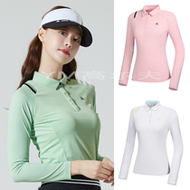 LE COQ GOLF Korean golf t-shirt summer golf costume polo shirt short-sleeved outdoor suit