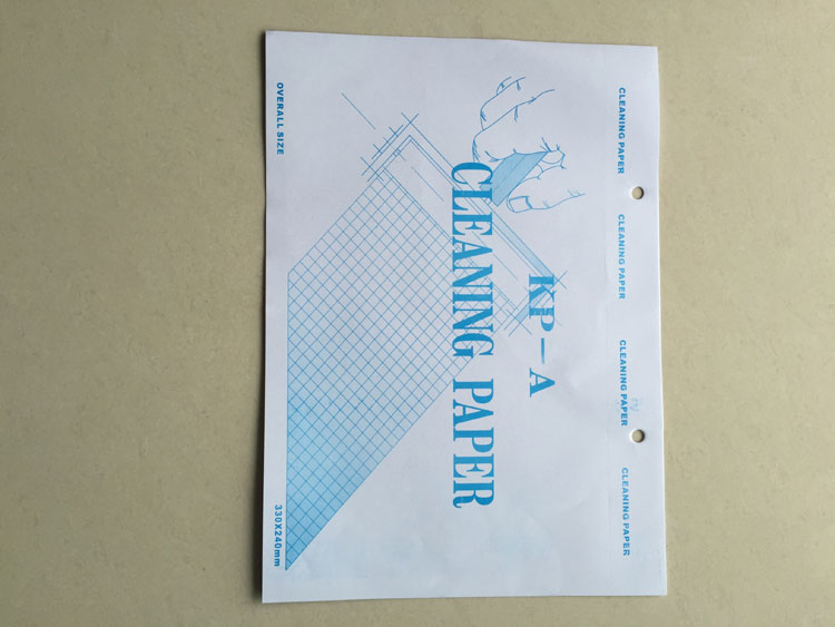 Water-based imported rubber dust removal paper