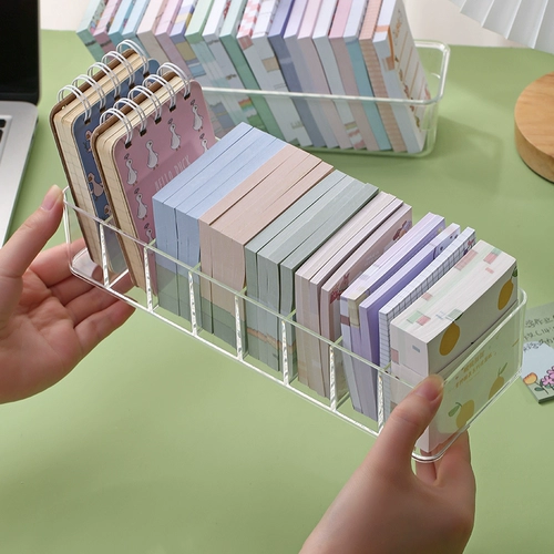 Настольная пластиковая коробка для хранения, заметка, маленькая система хранения