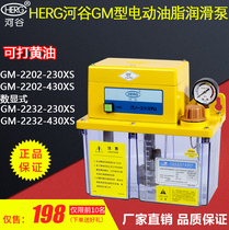HERG River Valley GM type electric grease lubrication pump GM-3202-230XS 3214 2202 3204-430XS
