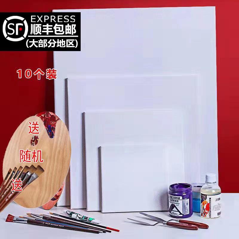 Oil painting frame oil canvas frame cotton linen oil painting frame oil painting board wholesale custom oil painting board frame with cloth picture frame