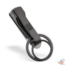 Spring-free keychain mens classic old-fashioned waist hanging wearable belt sweatpants clip simple belt buckle