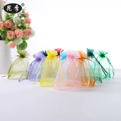 Мешок с песком, мешочек, сетчатая сумка, прозрачный набор для многоразового использования