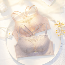 Beauty back smear underwear female summer small breasts with anti-walking light bra cross with bra 2021 Burst Wrap wrap