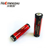 Fire pearl large capacity 18650 rechargeable lithium battery 4 2v small fan strong light flashlight headlight table lamp battery cell