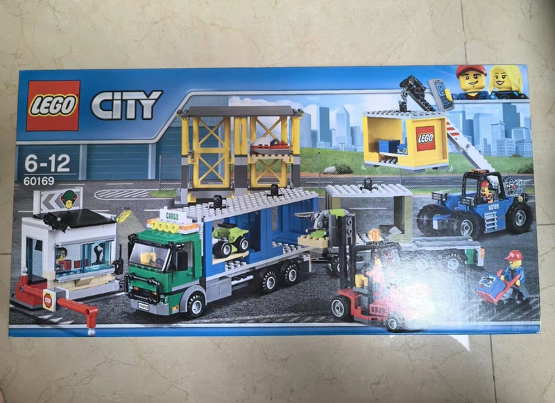 Lego Building Block Toys City Series Container Distribution Station in Stock 60169