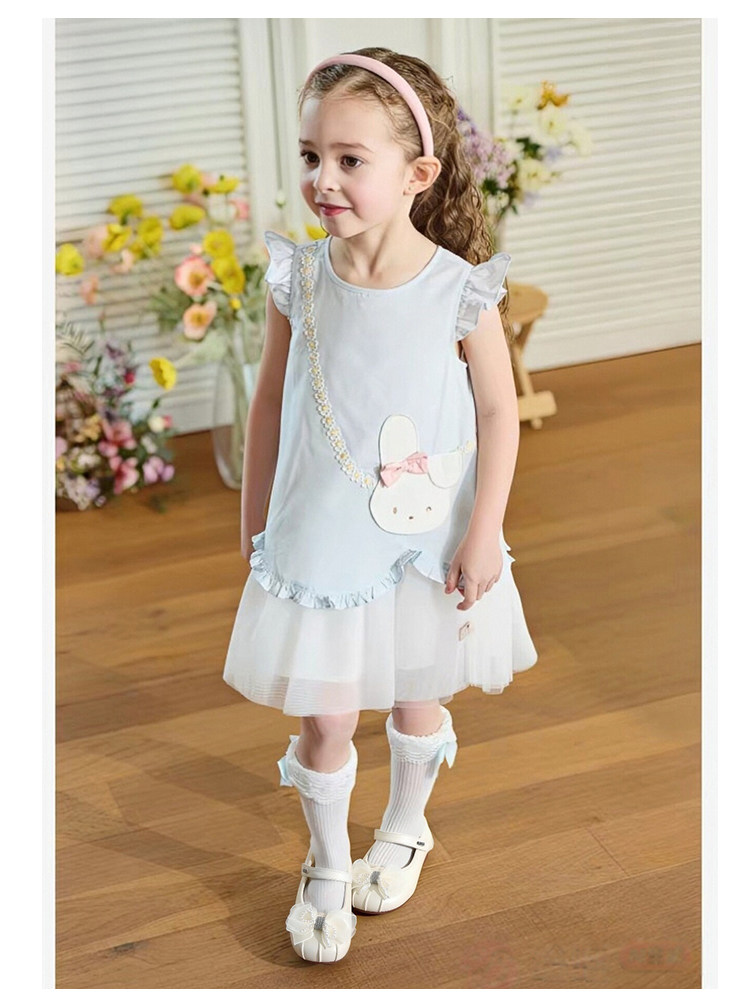 卓诗尼女童公主鞋儿童鞋子新款春秋皮鞋小女孩银色单鞋软底配裙子 — 6