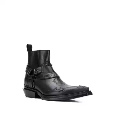 Under DEVELOPMENT BLCG#SANTIAG COWBOY BLACK BOOTS COWBOY BOOTS