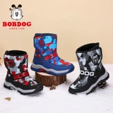 Детские туфли, зимние нескользящие флисовые удерживающие тепло сапоги для мальчиков, коллекция 2023