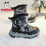 Туфли для мальчиков, демисезонные сапоги, детские утепленные удерживающие тепло зимние ботинки