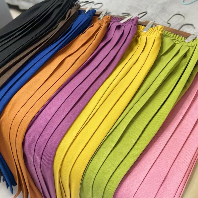 Yunyan Original Ming-Style Improved Elastic Waist Horse-Faced Skirt, Solid Color, Long Style, Versatile for Daily Wear, Suitable for Spring, Autumn, and Winter, Commuting Hanfu