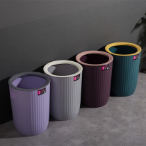 Toilet trash can household kitchen high-grade simple modern living room Nordic cute girl toilet paper basket