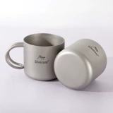 Двухэтажная чайная чашка, детская ручка, чай со стаканом, защита от ожогов, 100 мл