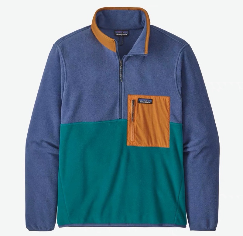 Genuine In-Stock Patagonia Microdini 1/2 Patagonia Men's Fleece 26200