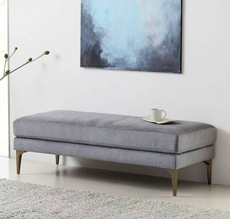 Nordic Light Lavish Bedroom Bunk Bed Tail Bench Cloth Art Changing Shoes Stool Shoes Shop Clothing Shop Fitting Bench Foot Stool Cloakroom Stools