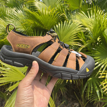 Cohen Outdoor Mountain Series Sports Wading Sandales de plage Baotou antidérapantes et résistantes à lusure pour hommes et femmes chaussures de randonnée en cuir véritable pour lalpinisme
