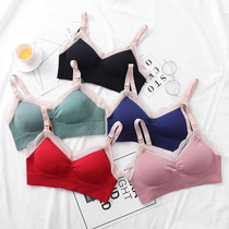Pregnant womens bra fashion wild nursing bra no steel ring can breastfeed bottom hot mother feeding bra tide mother