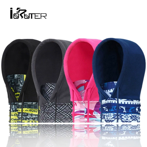 Демисезонная дорожная маска подходит для мужчин и женщин для велоспорта, ветрозащитная шапка, бархатный утепленный шлем